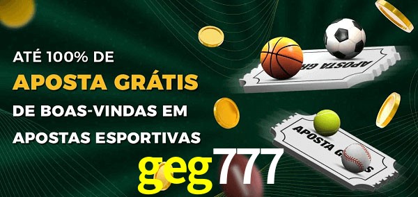 geg777 Ate 100% de Aposta Gratis